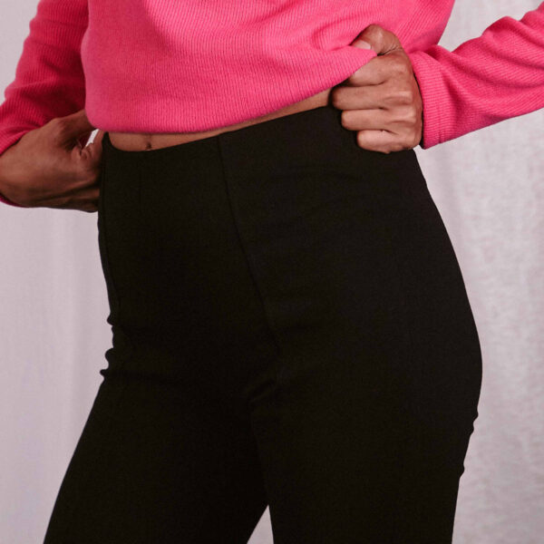 Pantaló legging negre/marró Lotus - Imatge 5