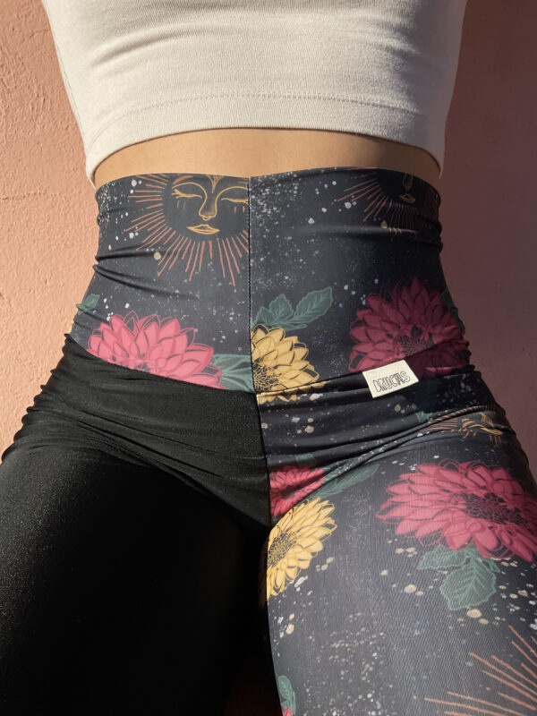 Leggins llargs ONA asimetria negre - Imatge 3