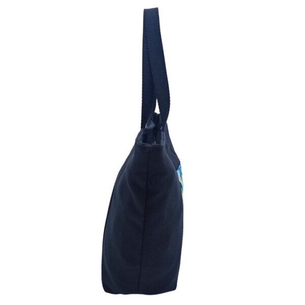 Tote Bag Tsubaji Aoi Negre - Imatge 2