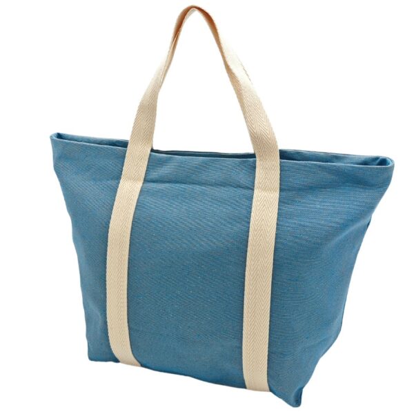 Tote Bag Momo Aoi Azul - Imatge 3