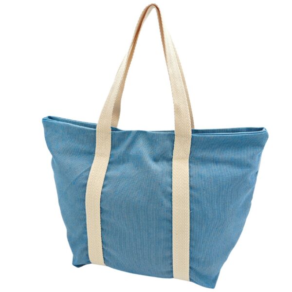 Tote Bag Tsubaki Aoi Azul - Imatge 3