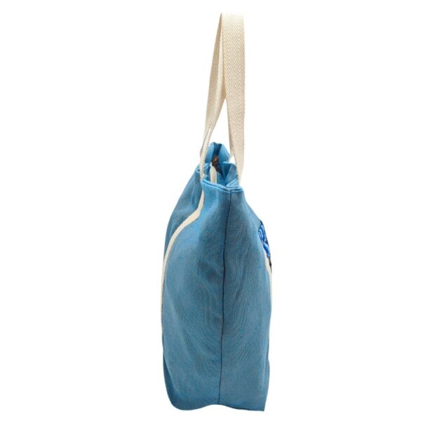 Tote Bag Tsubaki Aoi Azul - Imatge 2