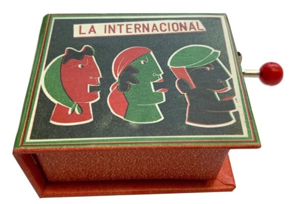 Caixeta musical "la internacional"