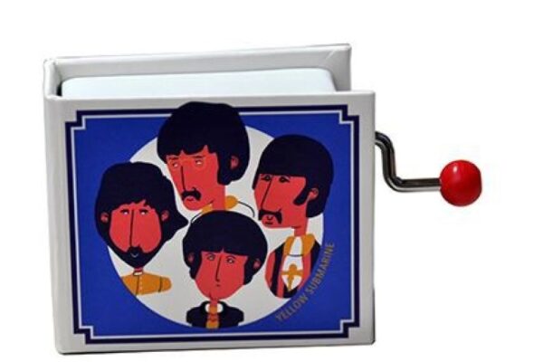 Caixeta musical "yelow submarine"