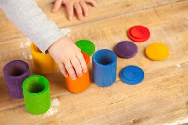 Cubilets pintats Grapat