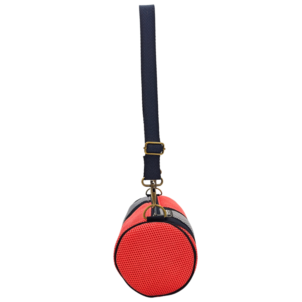 Mini Bossa Bàsica Salmó-Gris 2 Mini Bossa Bàsica Salmó-Gris - Imatge 2