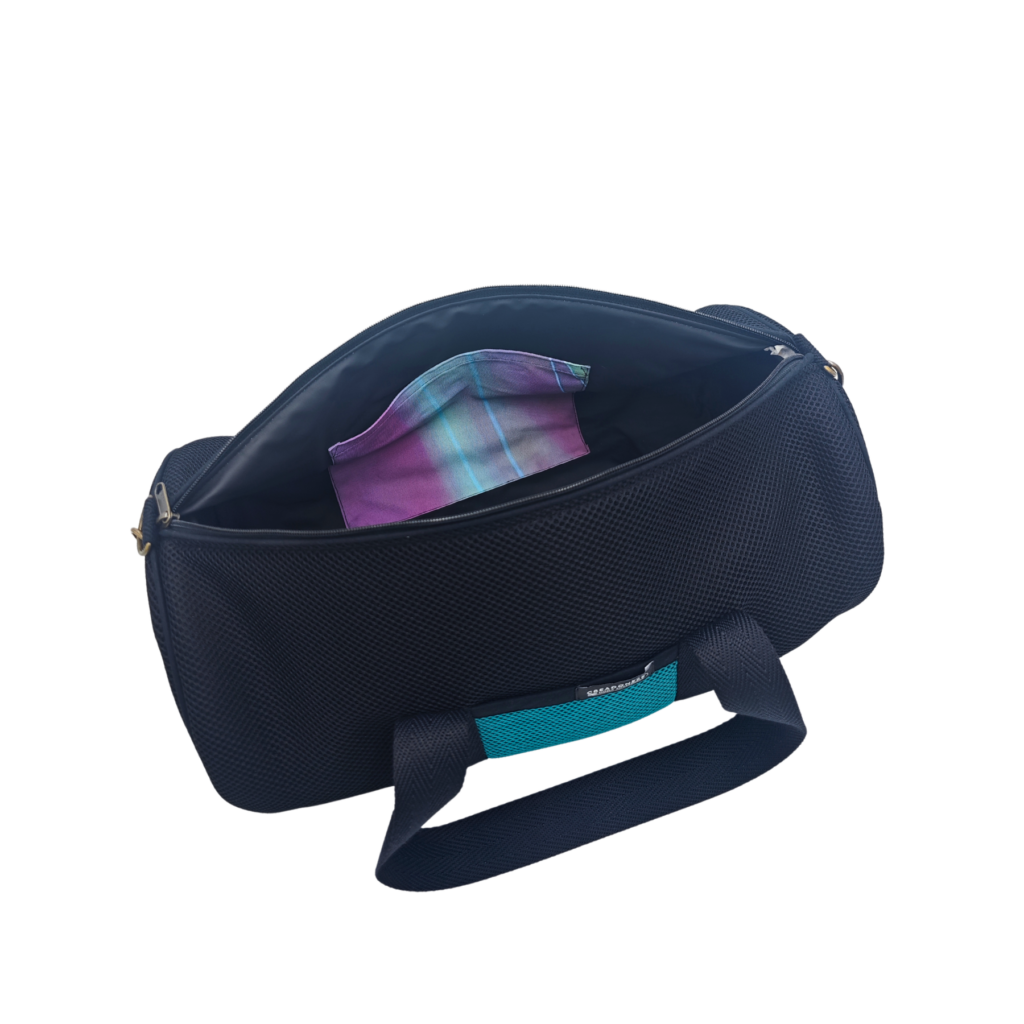 Bossa Esportiva Negre-Verd 4 Bossa Esportiva Negre-Verd - Imatge 4