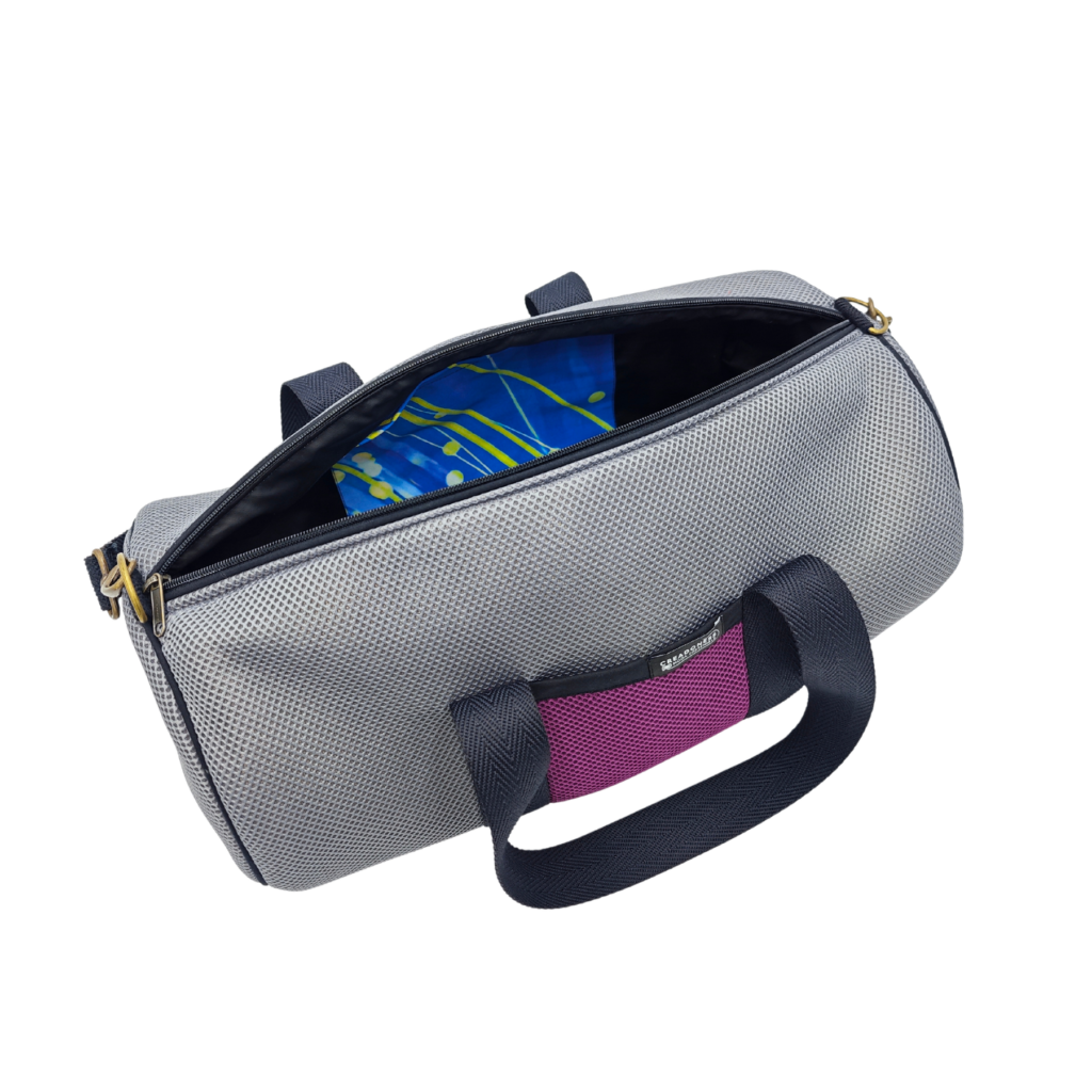 Bossa Esportiva Gris-Violeta 4 Bossa Esportiva Gris-Violeta - Imatge 4