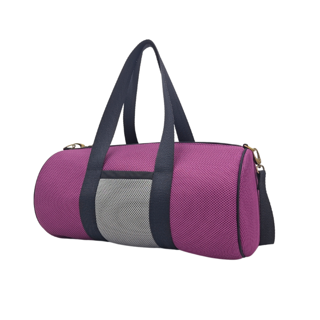 Bossa Esportiva Violeta-Gris 3 Bossa Esportiva Violeta-Gris - Imatge 3