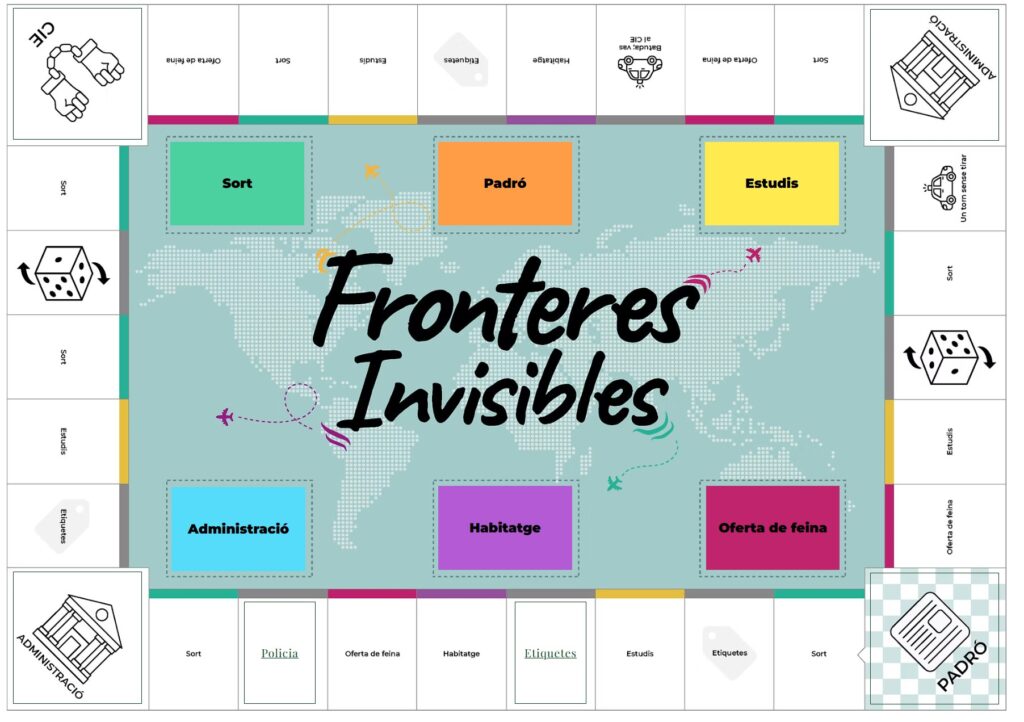 Joc de Taula de Fronteres Invisibles 2 Joc de Taula de Fronteres Invisibles - Imatge 2